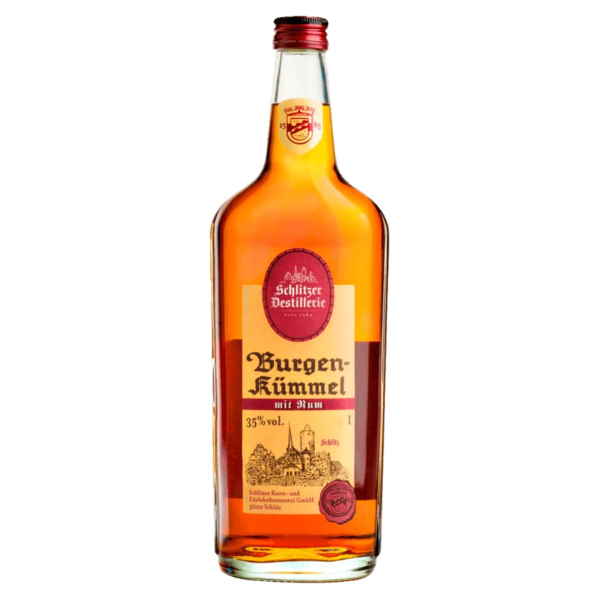 Schlitzer Destillerie Burgenkümmel mit Rum 0,7l